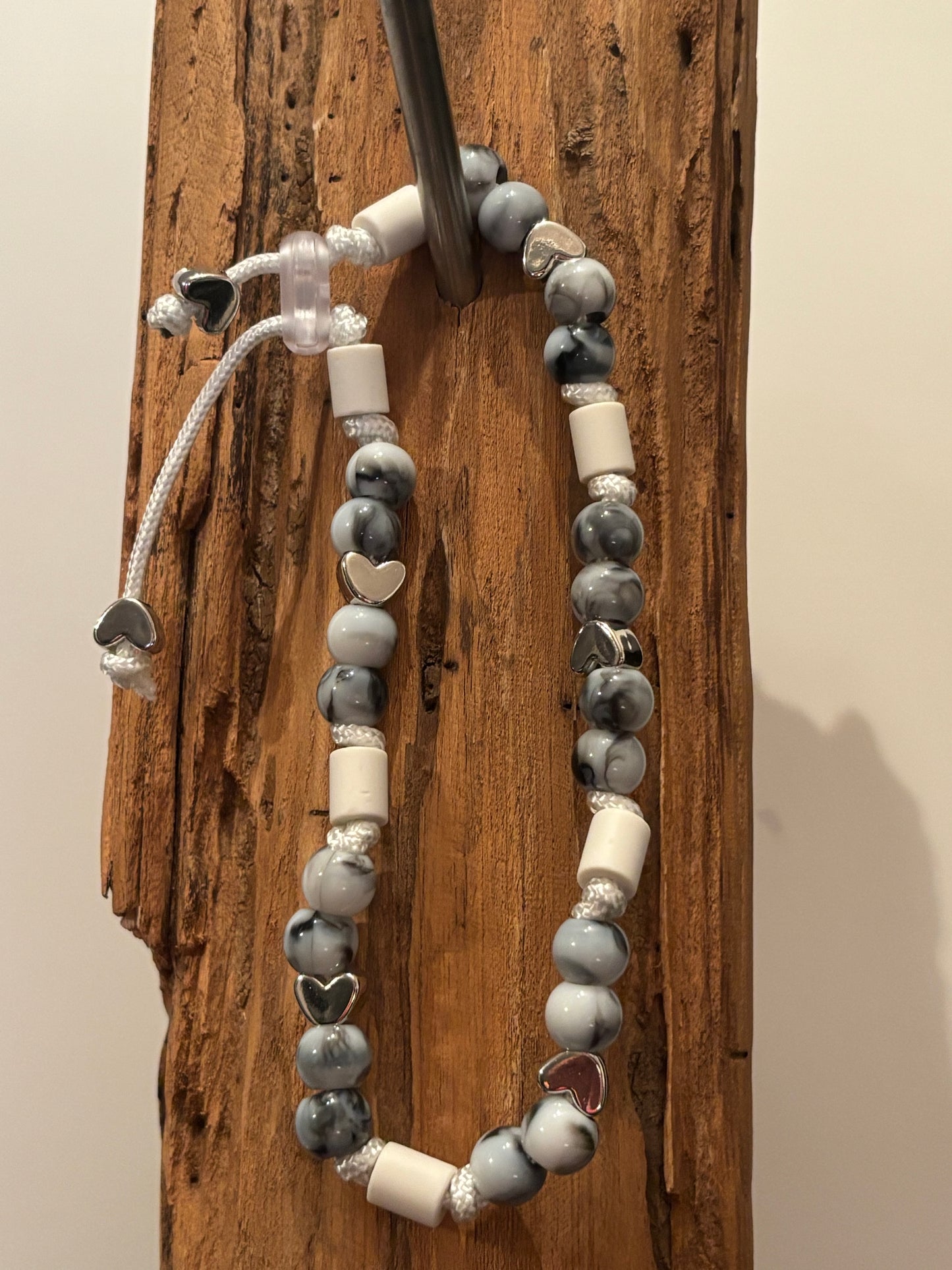 Wau Royale Silver Heart EM-Keramik-Zeckenschutz-Halsband